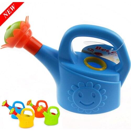 1 Pcs Sprinkler Watering Can Cute Cartoon Garden Kids Home Plastic Flowers Bottle Beach Spray Bath Toy Early Education