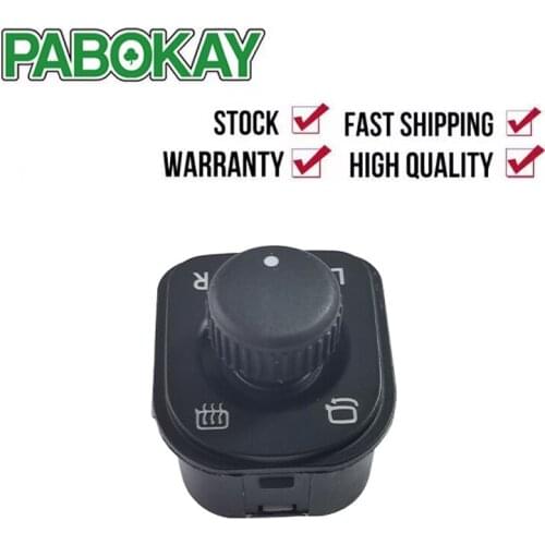 100% Brand New Adjust Knob Mirror Switch For Volkswagen VW jetta mk5 golf 5 6 tiguan passat b6 CC 1K0959565J 1K0 959 565J