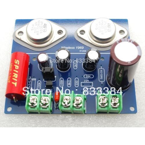 Free shipping New Two channel JLH 1969 A CLASS A amplifier kit ST2N3055 MKP diy kit 2pcs