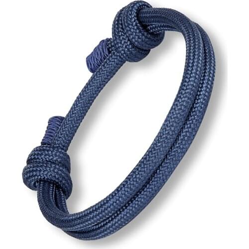 Survival Rope Charm bracelet Men Lover Lucky Wrap quality Bracelets Women Couple Anklet homme