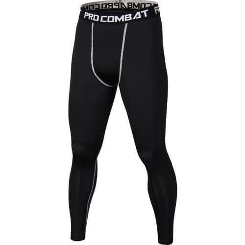 New Black Pants Mens Compression Pants Camouflage Pants Casual Pants Capris Tights Skinny Leggings Bodybuilding Male Trousers