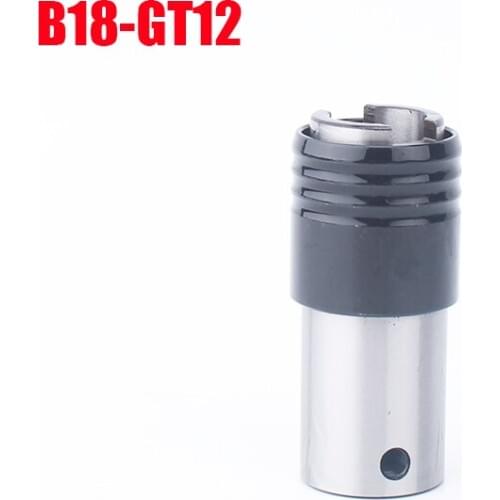 B18-GT12 19MM Quick Chuck for Pneumatic Tapping Machine Parts Fast Quick Connector B18 Conical Hole