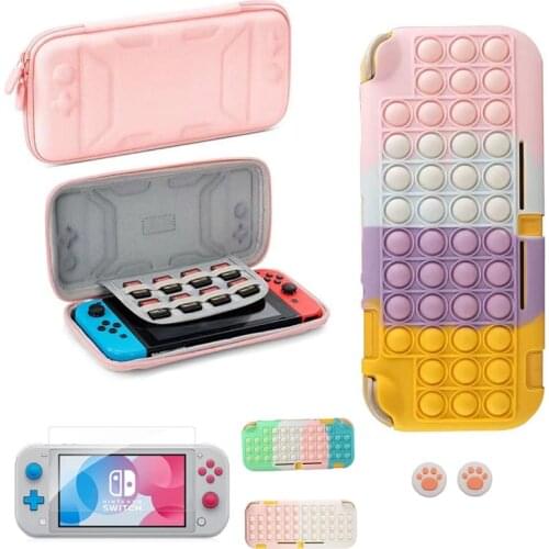 Portable Soft Cover Case for Nintend Switch Lite Carrying Storage Bag for NS Switch Mini Console Game Shell Accessories