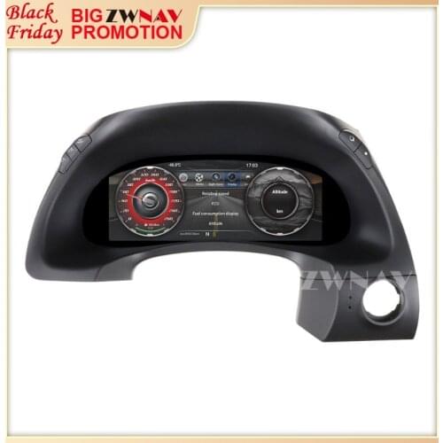Android Digital Meter Screen For Nissan Patrol Y62 Car GPS Navigation Head Unit Multimedia IPS Car Dashboard Instrument Display