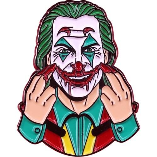Joaquin Phoenix Joker Fan Art Pin Badge Following join the bandwagon hehe