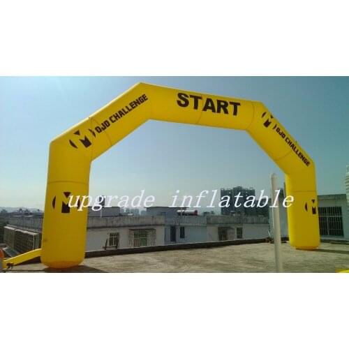 Custom logo advertising inflatable entrance start finish line inflatable arch