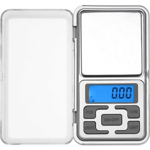 500g x 0.1g Mini Electronic Scales Pocket Digital Scale for Gold Sterling Silver Jewelry Balance Gram