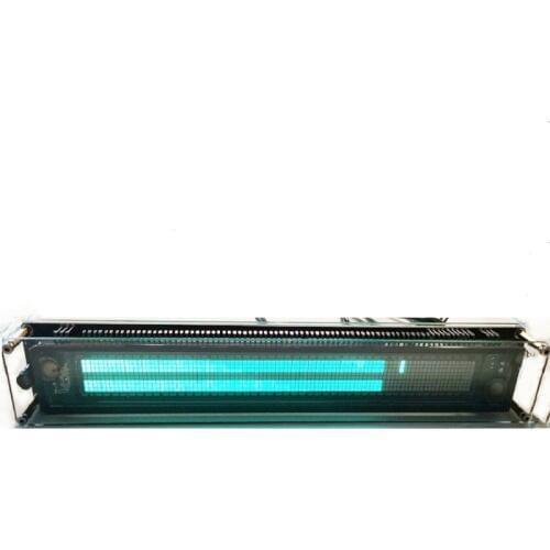 LINK1 9608-J VFD Clock Music Audio VU meter Audio spectrum CNC One-piece molding aluminum shellt Adjustable Light Speed with AGC