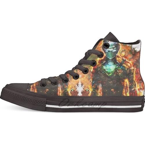 Mens Casual Canvas Shoes Dead Space Unisex Mens Custom Casual 3D Print Outdoor Leisure Mens Mesh Shoes