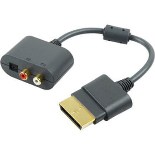 OSTENT Optical RCA Audio Adapter Convertor Cable Cord for Microsoft Xbox 360 Console Game