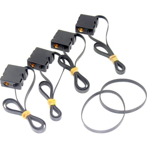 3D Printer Parts GT2 Closed Loop Timing Belt EPDM Rubber 2GT 6mm 200mm 610mm Synchronous Belts Part