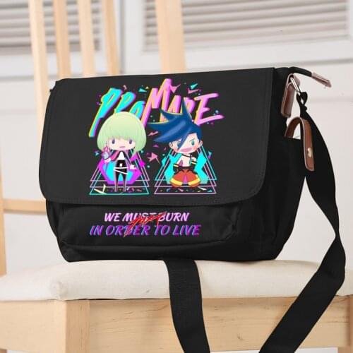 Anime PROMARE Galo Lio Cartoon Student Messenger Bag Satchel Casual Fashion Cartoon Schoolbag Shoulder Bag Cosplay