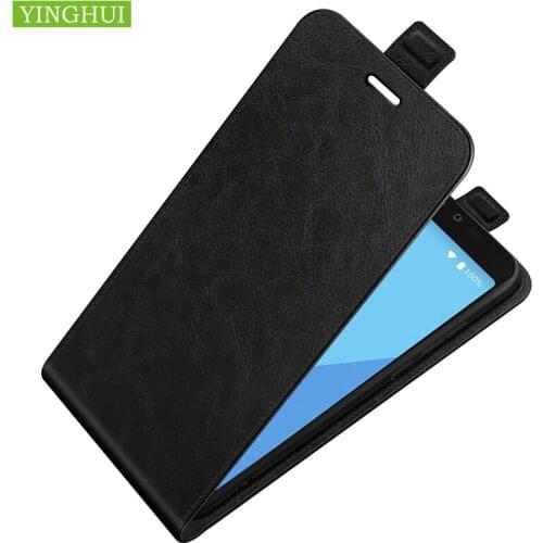 Vertical Cover Wallet Bag With Card For WIKO Sunny 5 Lite Power U20 Y81 Y80 Y70 Y62 Y61 Y60 Y51 Leather Silicone Phone Case