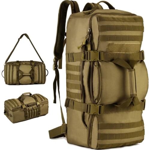 60-liter Large-capacity Luggage Bag Multi-purpose Portable Travel Bag Cycling Hiking Camping Backpack