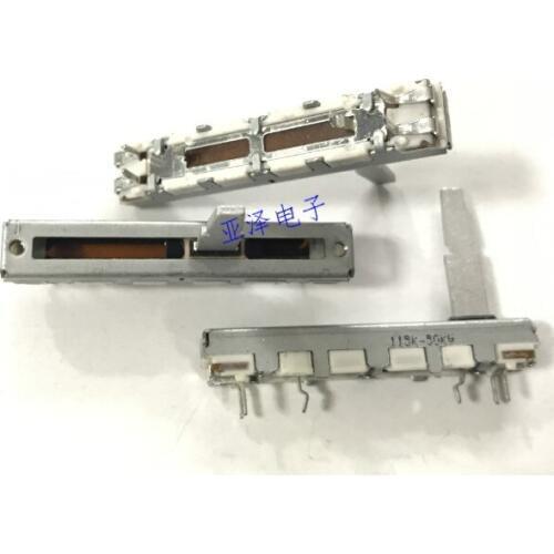 Japan sliding potentiometer with a midpoint ALPS 45MM W50K 4.5cm 50KW shaft 20mm switch