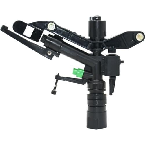 1" female adjustable Rocker Sprinklers nozzle 360 degrees rotary jet nozzle large area Agricultural garden Irrigation 1pcs