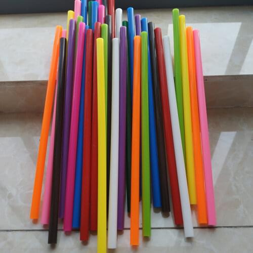 50Pcs 7mmx200mm Color Hot Melt Adhesive Strip Hot Melt Glue Stick For Professional Glue Gun