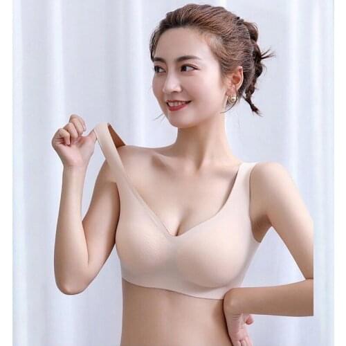Bralette Cotton Top Women Seamless Bra For Women Push Up Wire Free Tube Top For Sports Bra Yoga Womens Underwear Fitness Vest