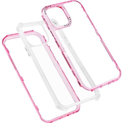 For iphone 12 pro max mobile phone case 3 in 1 transparent tpu iPhone11 12pro protective cover