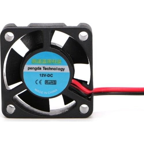 DC 12V 30*30*10mm Small 2-Wire Cooling Fan 3010 For 3D Printer Parts Extruder