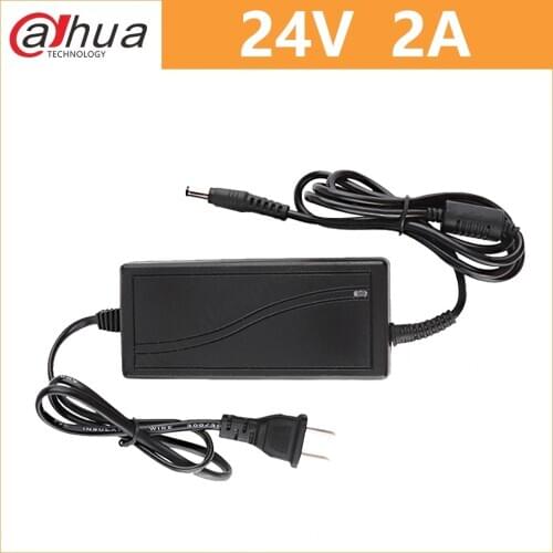 DC 24V 2A Power Supply Input AC 100-240V 50/60Hz for Dahua VTNS1060A