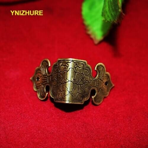 50pcs 25*17mm Bulk Brass Corners,Furniture Corner Decorative Sheet Copper Gusset,Gift Box Corner,Wooden Box Leg,Bronze Tone