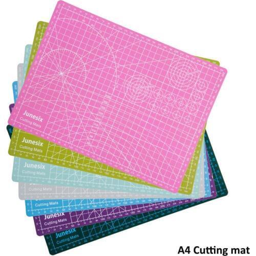A4 Douber-side Cutting Mats Pvc Rectangle Grid Lines Self Healing Cutting Board Tool Paper Craft DIY Tools Plate Pad
