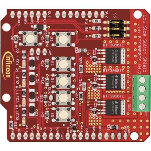 SHIELDBTF3050TETOBO1 Low side switch shields for modules
