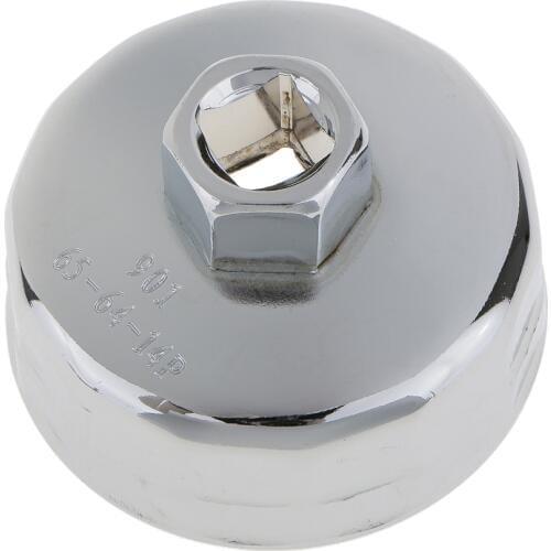 Wrench Auto Tool 65mm 14 Flutes End Cap Oil Filter Wrench Auto Tool For Toyota Wrench Removal Performance Car Fixing Tool