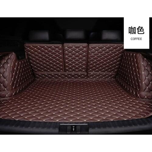 15PCS car Trunk mats For Mercedes Benz C class 2015-2019 W205 beach wagon C180 C200 C300 car styling liners Accessories