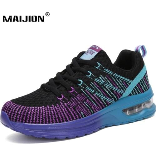 Casual Running Shoes Women Sneakers Air Cushion Lady Outdoor Sport Jogging Footwear Mesh Breathable Travel Daily Workout