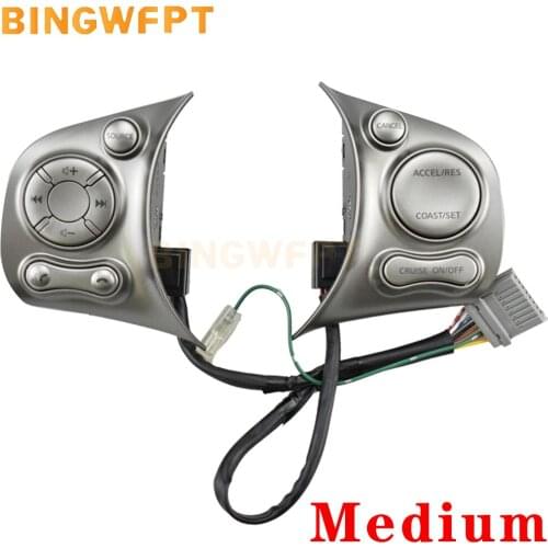 Multifunction High Quality Steering Wheel Control Buttons Switch Cruise Function Switch For Nissan March sunny k13