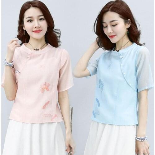 Fashion Logo Printing T Shirts Blue Womens Short Sleeve Fashion 100% cotton Female T-Shirts