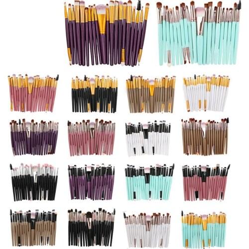 20Pcs Makeup Brushes Set For Eye Shadow Foundation Powder Eyeliner Eyelash Lip Make Up Brush Cosmetic Beauty Tool Kit