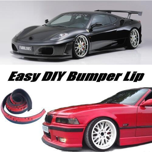 NOVOVISU Bumper Lip Deflector Lips For Ferrari F430 Front Spoiler Skirt For Car Tuning View / Body Kit / Strip