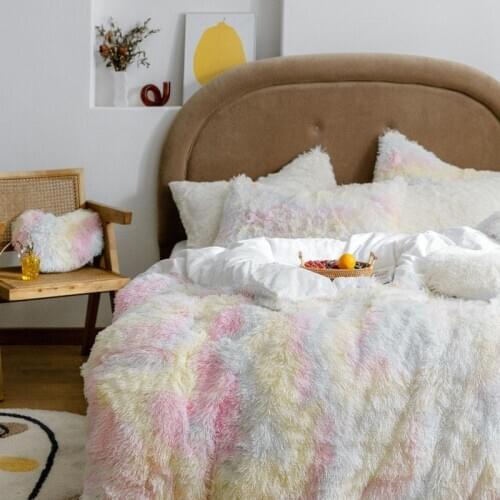 Cloud Mink Bedding Set Keep Warm Quilt Cover Soft Duvet Cover Winter Bed Cover Quality Blankets And Bedspreads Home Bed Linen