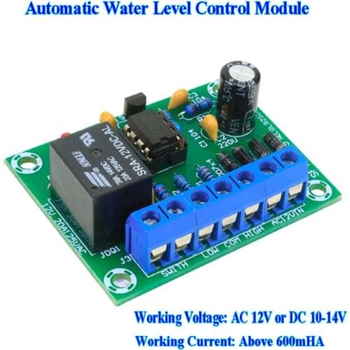 AC/DC 12V 10A Liquid Level Controller Switch Water Level Detection Sensor Board