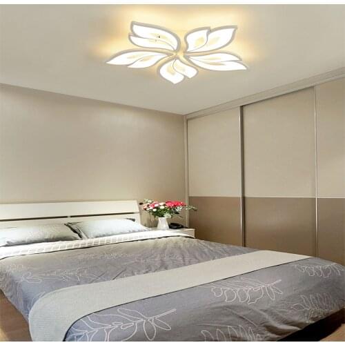 Ceiling lights nordic led lamp home decor lighting for living room bedroom modern dining RC dimming ceiling lights