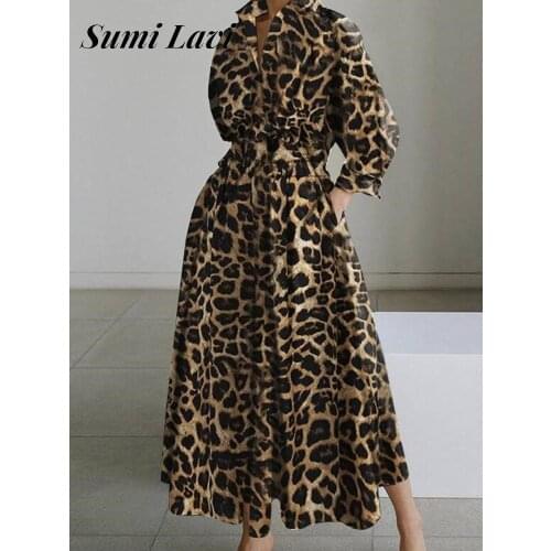 2021 Casual Loose A-Line Midi Dress Spring Half Turtleneck Pullovers Party Dress Women Vintage Floral Print Elegant Autumn Dress