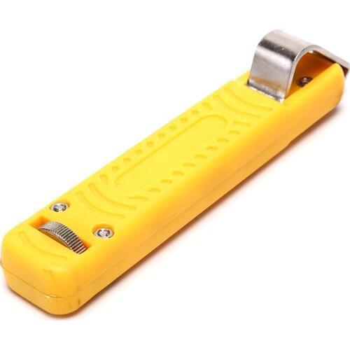 1PCS 4-17mm Mini Electrician Knife Cable Stripping Knife ABS Cable Plastic Handle Adjustable Wire Stripper Knife