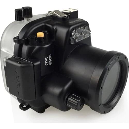 40M 130FT Waterproof Underwater Camera Housing Case Cover Bag for Canon 600D T3i Camera + O-ring