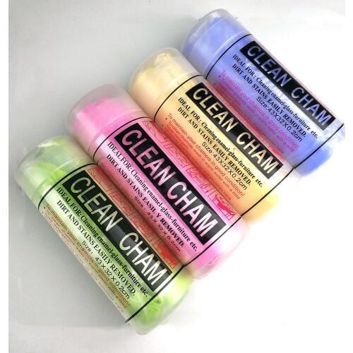 43*32*0.2CM Super Absorption Microfiber Car Care Towel Car Wash Cleaning PEVA Synthetic Suede Car Styling