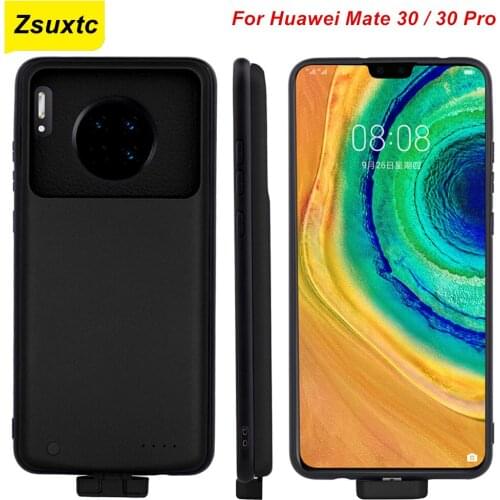 For Huawei Mate 30 Battery Case Mate 30 Pro 5000 Mah Smart Phone Cover Power Bank For Huawei Mate 30 Pro Battery Case