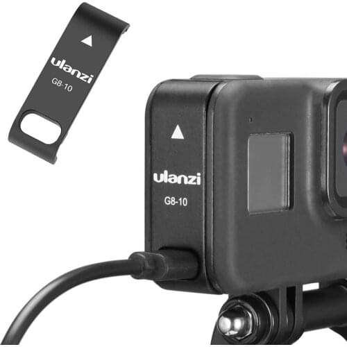 Ulanzi GP-10 Plastic Gopro 8 Battery Cover Case with Type-C Charging Port Gopro 8 Vlog Accessories