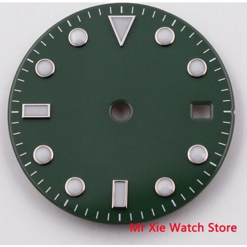 28.5mm watch dials fit ETA 2836 2824 Mingzhu dg2813,DG3804 movement mens watch Watch Accessories