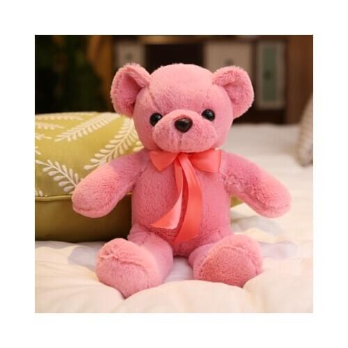 Cartoon watermelon red bear about 35cm plush toy lovely teddy bear soft doll kids toy Christmas gift b2238