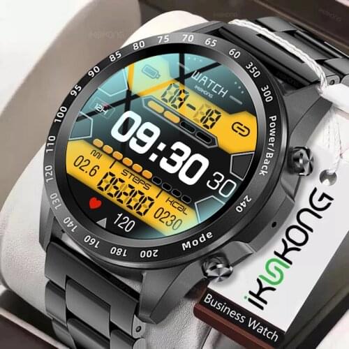 2021 Men Smart Watch TWS Heart Rate Blood Pressure Body Temperature Sports Fitness Luxury Watch Bluetooth Call Smartwatch Music