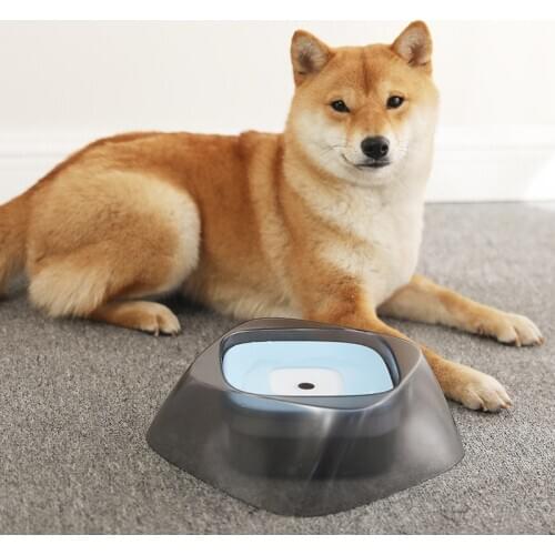1400ml new pet drinking bowl dog cat automatic feeding water drinking bowl splash-proof dust-proof non-wet mouth