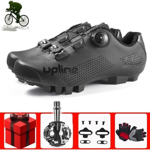 Cycling Sneakers Sapatilha Ciclismo MTB Pedals Set Professional Lightweight Locking Bicycle Shoes Breathable SPD Bike Shoes