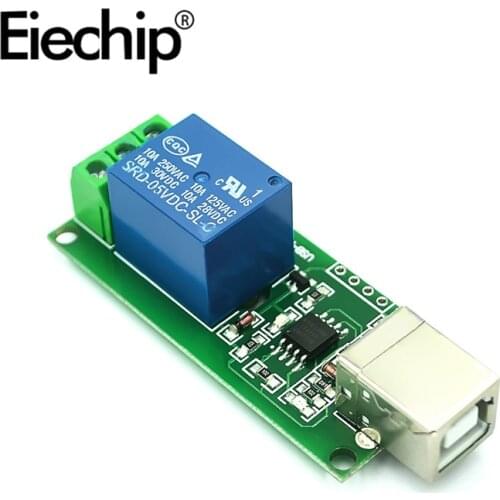 5V 1 channel relay module USB Relay Control Switch,For Smart Home PC Intelligent Controller,One Way Relay Module